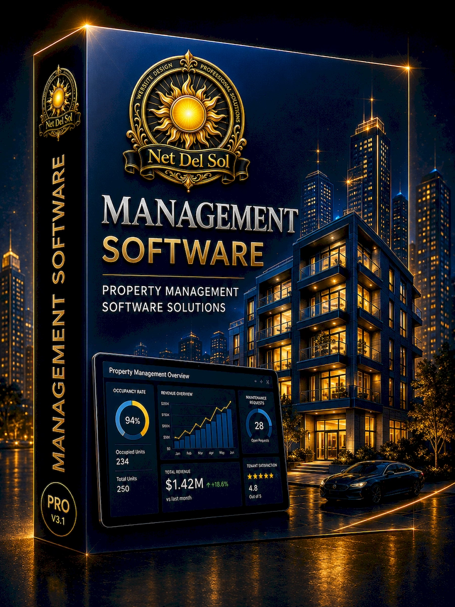 Net Del Sol property management software package